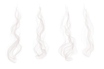smoke isolated on white background © Julllia