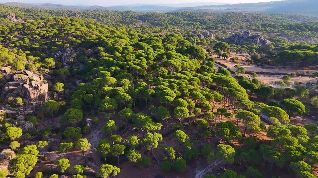Around Latmos Mountain with Different Rock Forms. Aydin - Turkey