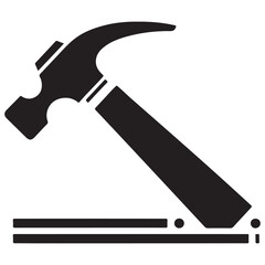 Black Hammer Icon Striking Wood