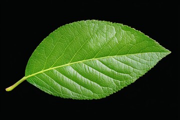 Obraz premium Close-up of a flowering strawberry plant. Beautiful simple AI generated image