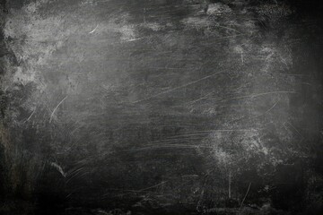 Fototapeta premium Chalkboard blackboard - black and square. Beautiful simple AI generated image