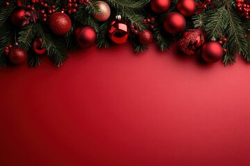 Cute African-American baby girl with gift at home on Christmas eve. Beautiful simple AI generated image