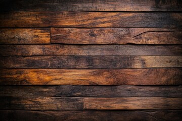 Naklejka premium wooden coffee brown wood background planks floor wall cladding - generative ai. Beautiful simple AI generated image