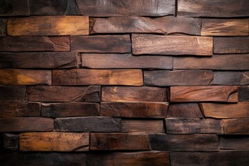 Obraz premium Rustic reclaimed wood texture with weathered details, great for vintage-inspired projects,. Beautiful simple AI generated image