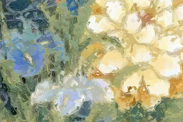 
garden, rose, smear, saturated, dye, romantic, vibrant, paintings, impressionism, artistic, paint, flower, art, oil, illustration, floral, canvas, drawing, colorful, leaf, bouquet, wallpaper, decorat