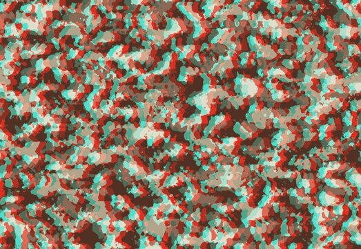 Camouflage blue pixels glitch texture background brown