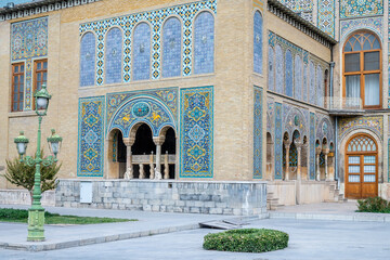 A very old building of Golestan Palace, Tehran, Iran