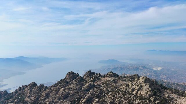 Around Latmos Mountain with Different Rock Forms. Aydin - Turkey