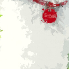 Oil paintings and various flowers, roses, peonies, cats, dogs, leaves, chrysanthemums, are beautiful