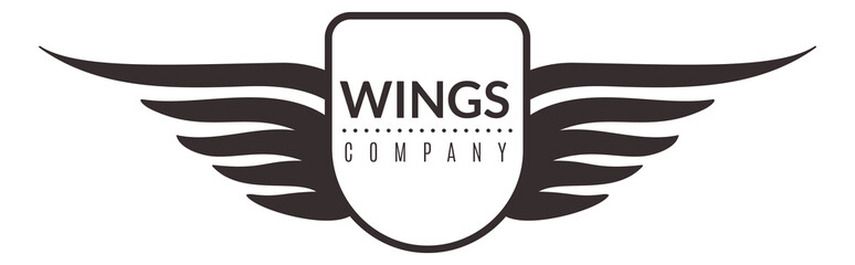 A logo for the Wings Company