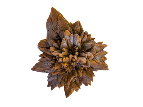 natural mineral glendonite tends to form spiky pyramidal crystals