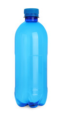 Naklejka premium Plastic bottle of water isolated on white