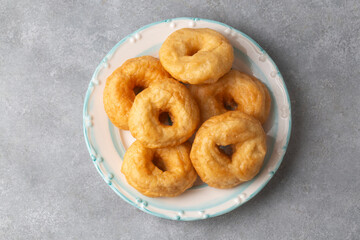 Turkish cuisine; Handmade Cheese spinach Pastry (Turkish name; peynirli - ispanakli pogaca, pisi)