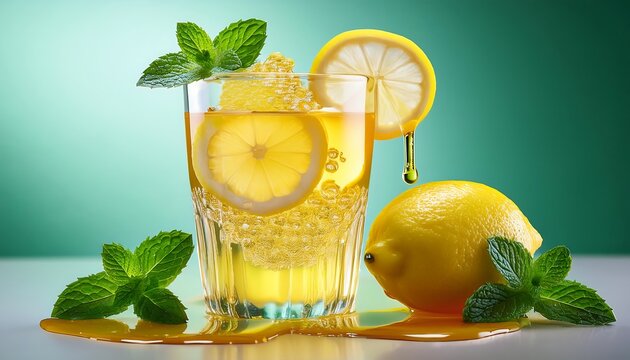  Served chilled, refreshing lemon juice combines with fresh mint and a hint of sweetness fro_1(1585)