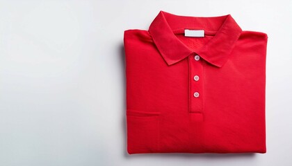 red shirt on a hanger
