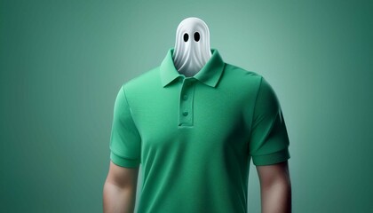 person in green shirt