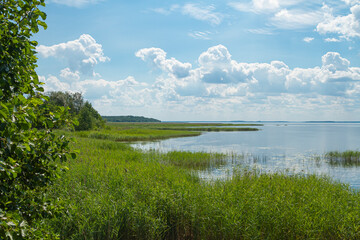 Widok na Jezioro Śniardwy, Największe Jezioro w Polsce | Scenic View of Śniardwy Lake, Poland's Largest Lake