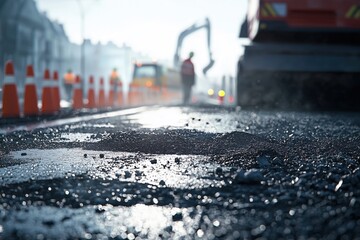 Road Construction Site