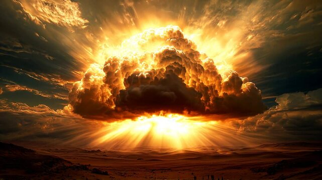 The magnificent cloud, or the cloud of glory, which God sent to guide the Israelites on their journey through the desert, helping them as they fled from Egyptian bondage.