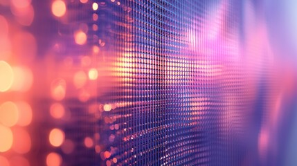 Fototapeta premium Colorful Abstract Grid with Soft Glow