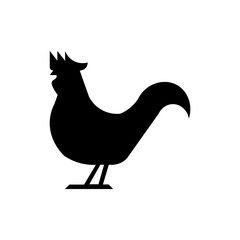 Silhoutte of Rooster