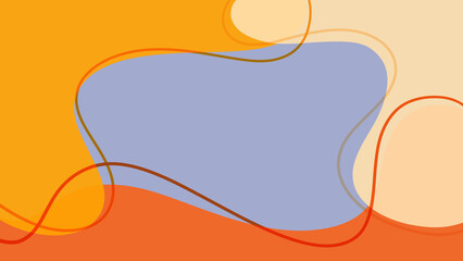 Liquid Style Colorful Abstract Background with Elements.