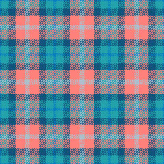 Candy colors and tartan