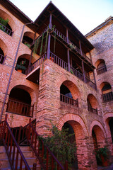 Obraz premium Koutloumousiou Monastery - is a Greek Orthodox Christian monastery in the monastic state of Mount Athos in Greece