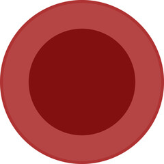 artery cross section colored icon