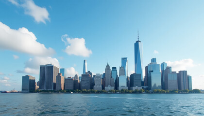 New York City Skyline: A Majestic View