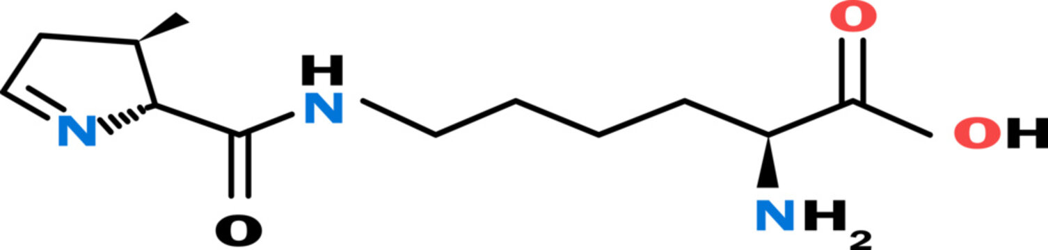 pyrrolysin line icon
