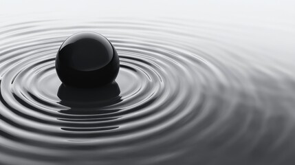 Black Sphere in Ripples