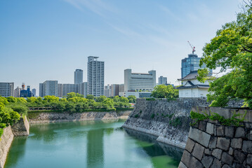 大阪城公園南外堀　大阪府大阪市