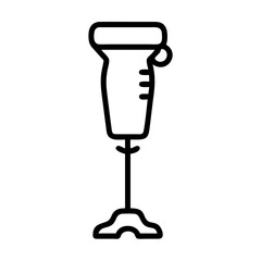 Obraz premium Milk Frother icon outline