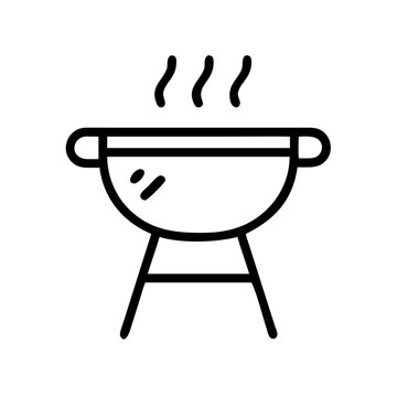recommend clip art: BBQ grill icon outline
