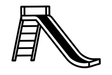 Slide playground icon children vector