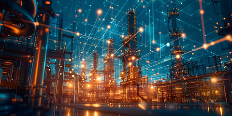 Digital transformation in industrial complex
