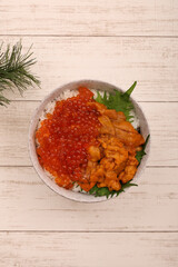 うにいくら丼