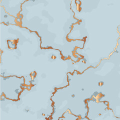 Luxury Blue Marble Texture Pattern Design Template