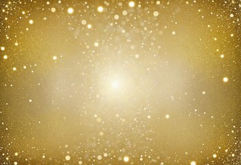 Elegant Gold Bokeh: A Festive Christmas Background with Twinkling Stars and Textured Glow