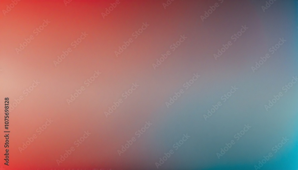 Wall mural vibrant abstract gradient background transitioning from deep blue to fiery red