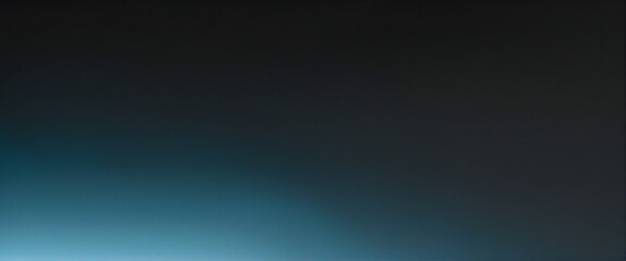 Serene Blue to Black Gradient with Grainy Texture