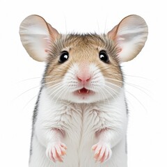 Cute Brown Mouse Closeup