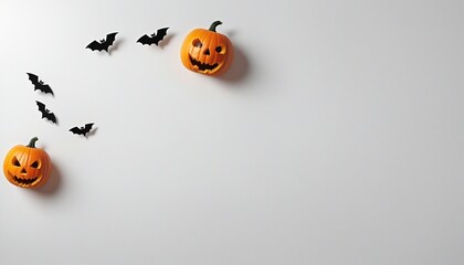 Spooky Autumn Pumpkin Frame for Halloween Celebrations