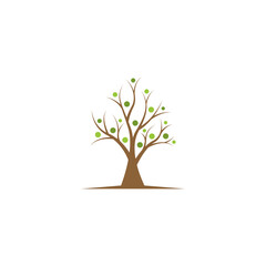 abstract unique family genealogy tree logo
