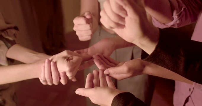 Closeup of hands playing a fun and engaging game. Decision-Making and Chance: game as playful approach to decision making, choices can sometimes be left to chance rather than strategic planning.