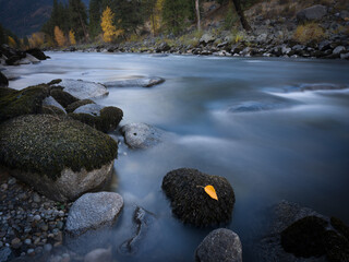 stream in the mountains