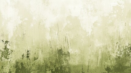 Green and beige hues blend seamlessly in this abstract background, creating a textured wall effect with visible scratches, ideal for adding depth and character to various design projects