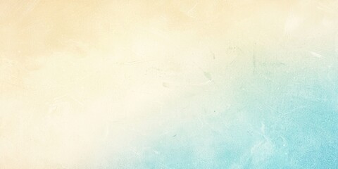 Obraz premium Beige and turquoise colors merge seamlessly, creating a captivating gradient effect on a grunge textured background, adding depth and visual interest