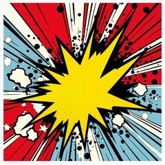 Poster style Explosion